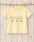 Otroška majica - MuBeOink - kratek rokav